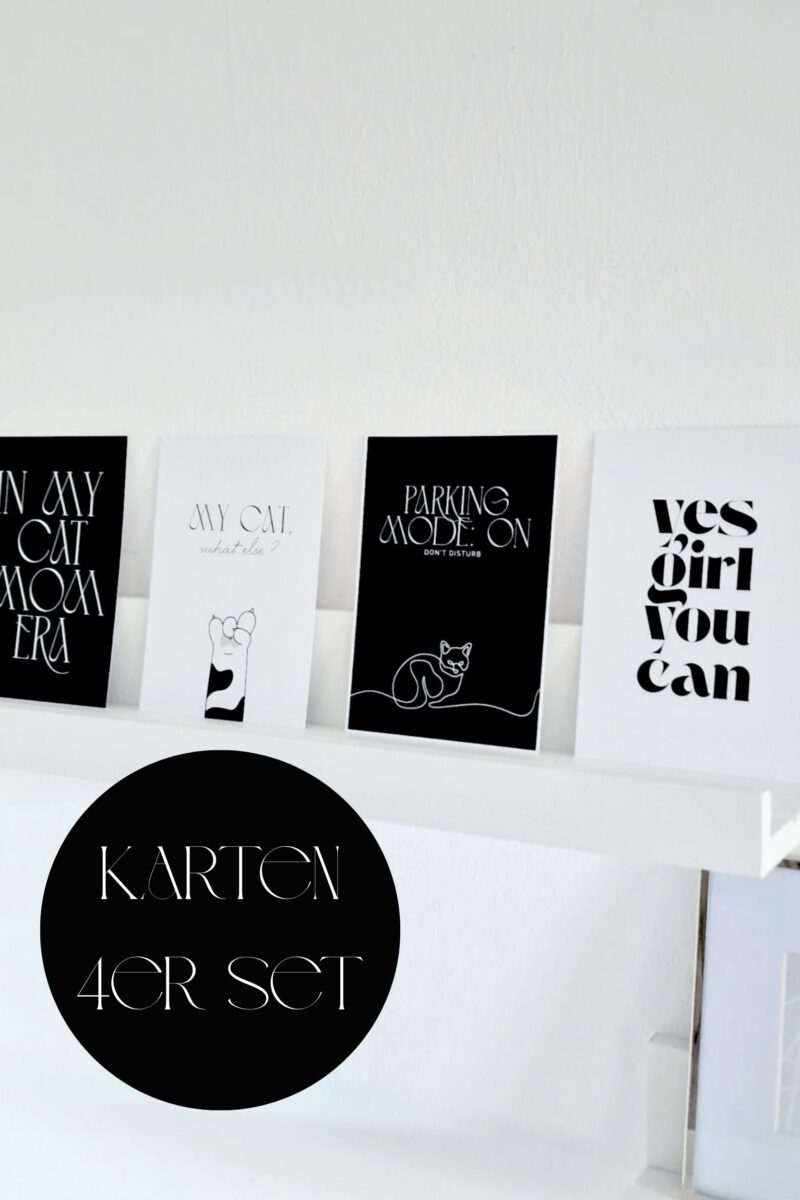 Everyday Card Set Black
