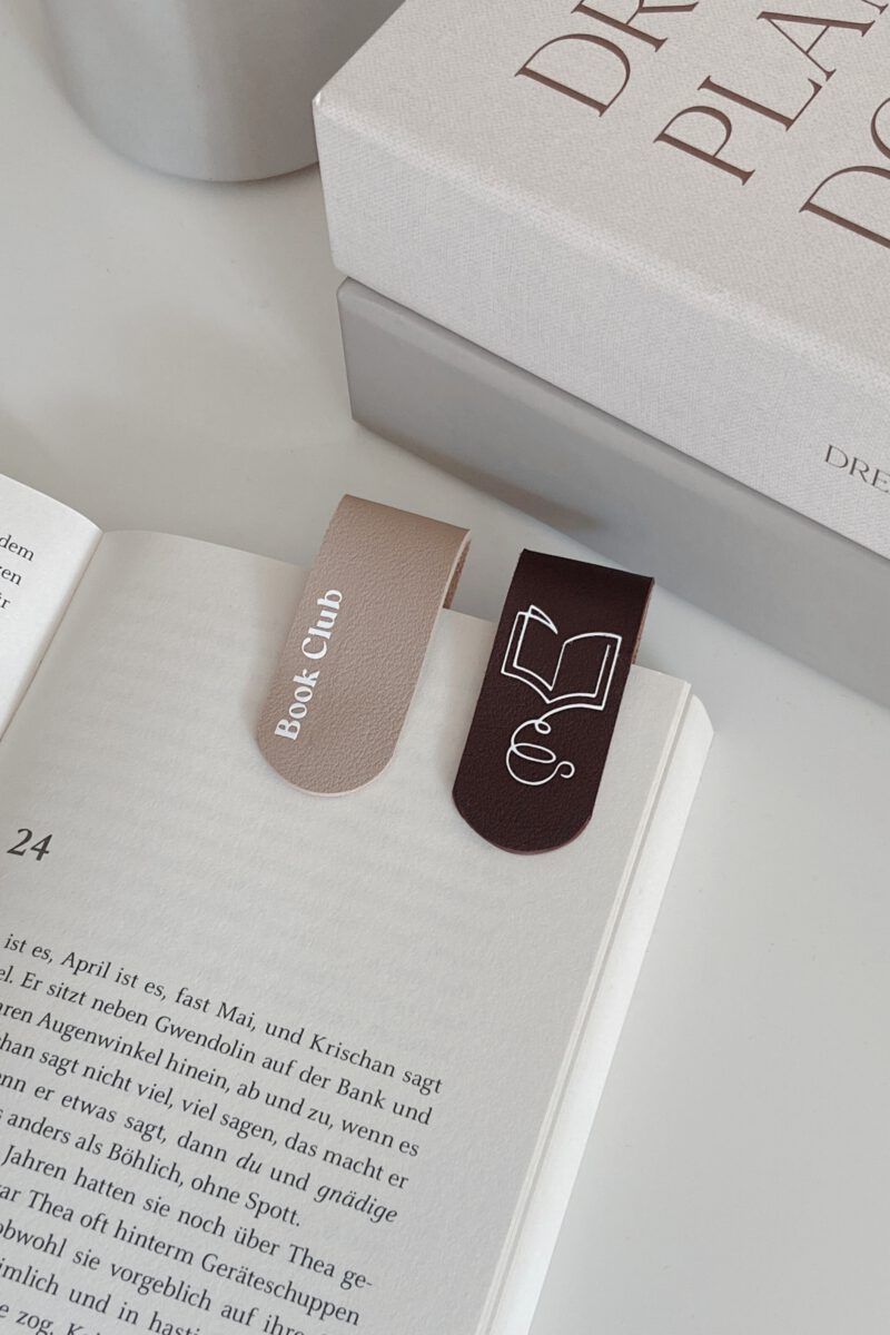 Everyday Magnetic Bookmark Beige